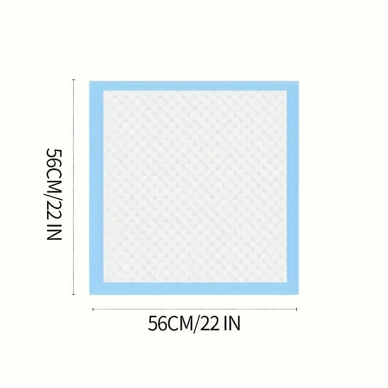 100-Count Super Absorbent Pet Urine Pads - Large Breed Puppy Potty Training Pads, Disposable Dog & Cat Housebreaking Mats