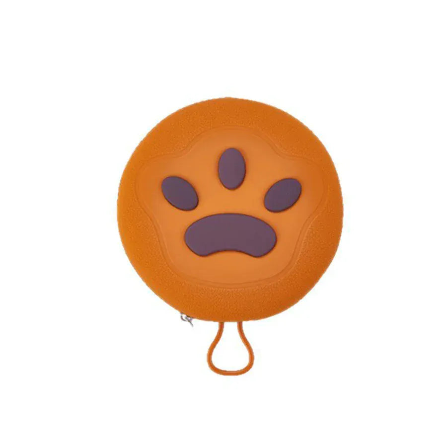 2-in-1 Foldable Pet Food Bowl - Portable Silicone Travel Dog & Cat Bowl