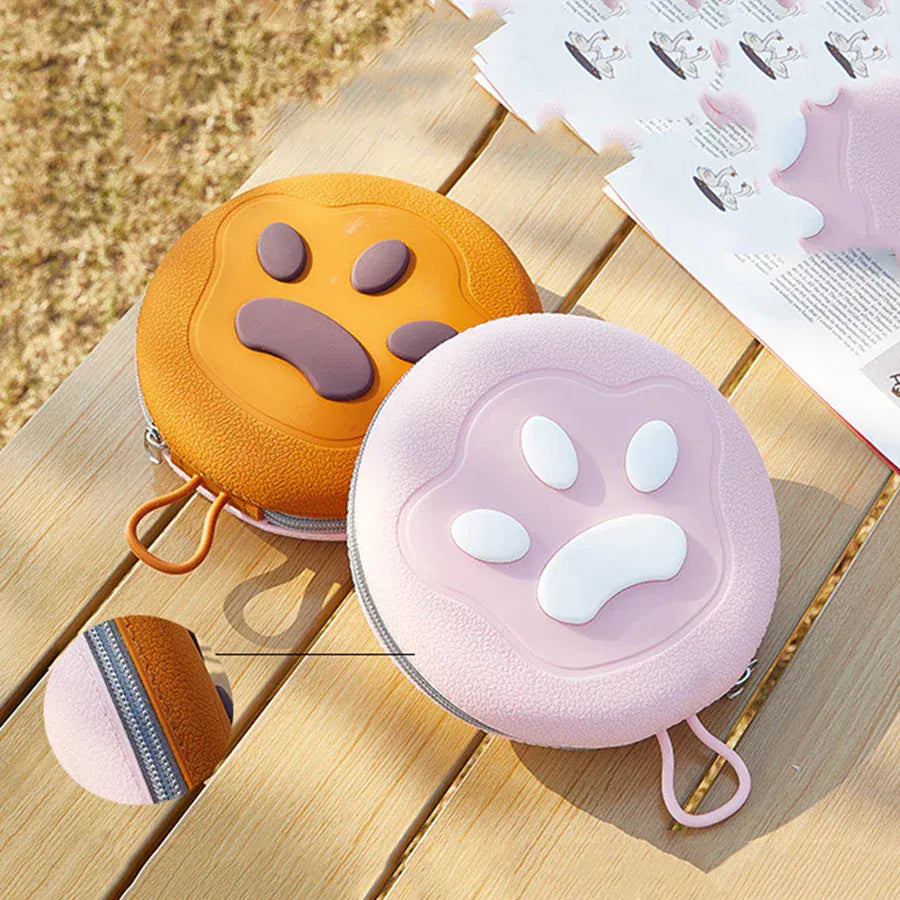 2-in-1 Foldable Pet Food Bowl - Portable Silicone Travel Dog & Cat Bowl