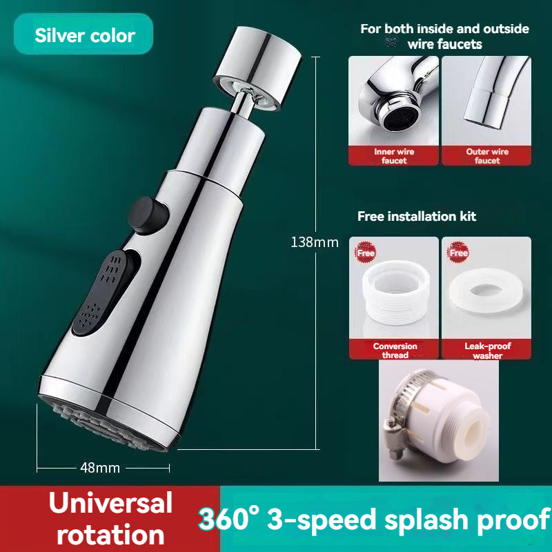 Pull and Splash Proof Faucet