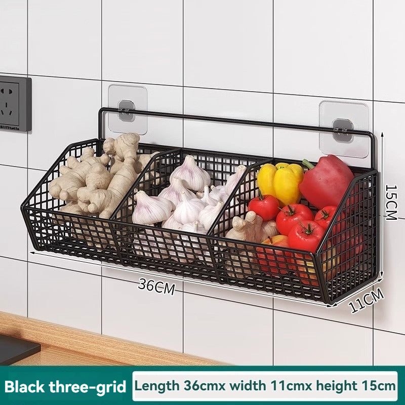 Kitchen Wall-Mounted Storage Rck