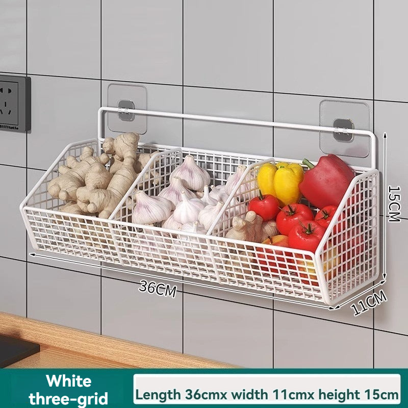 Kitchen Wall-Mounted Storage Rck