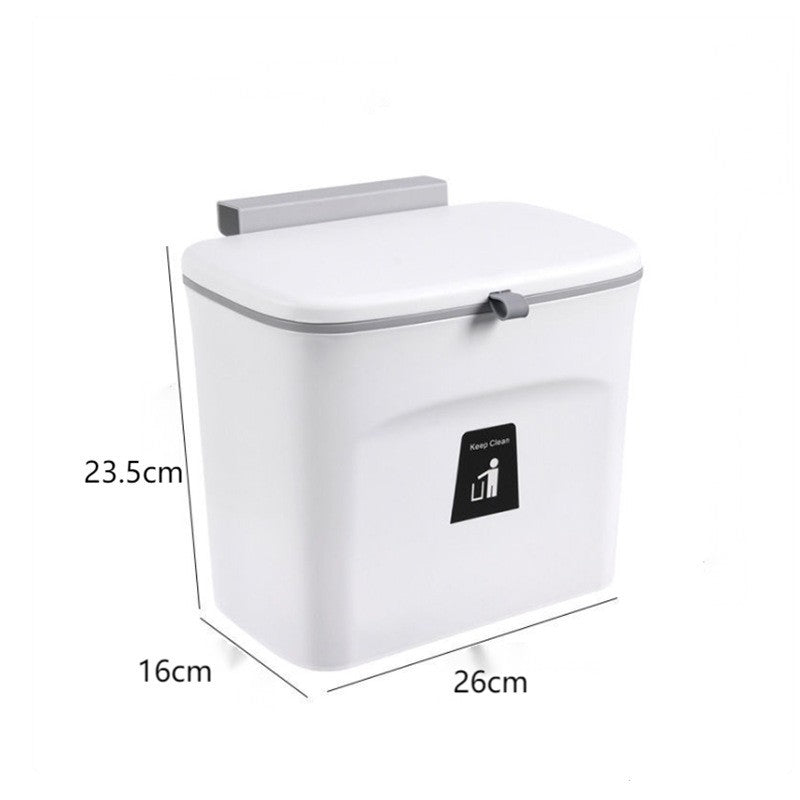 Wall-mounted Toilet Kitchen Trash Can