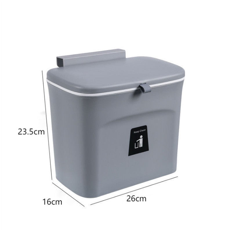 Wall-mounted Toilet Kitchen Trash Can