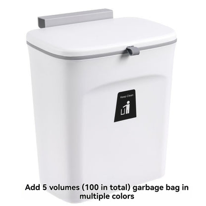 Wall-mounted Toilet Kitchen Trash Can