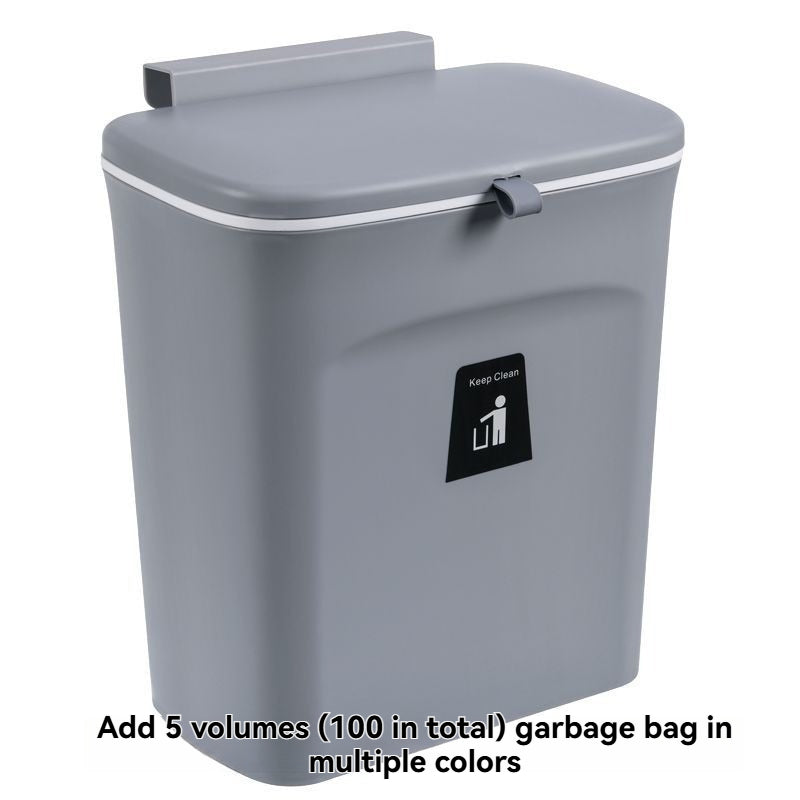 Wall-mounted Toilet Kitchen Trash Can