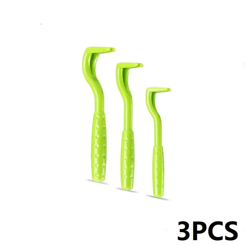 3-Pack Tick Remover Tweezers - Safe Flea & Mite Removal Tool for Dogs & Cats, Professional Tick Clamp Hook Pet Grooming Kit