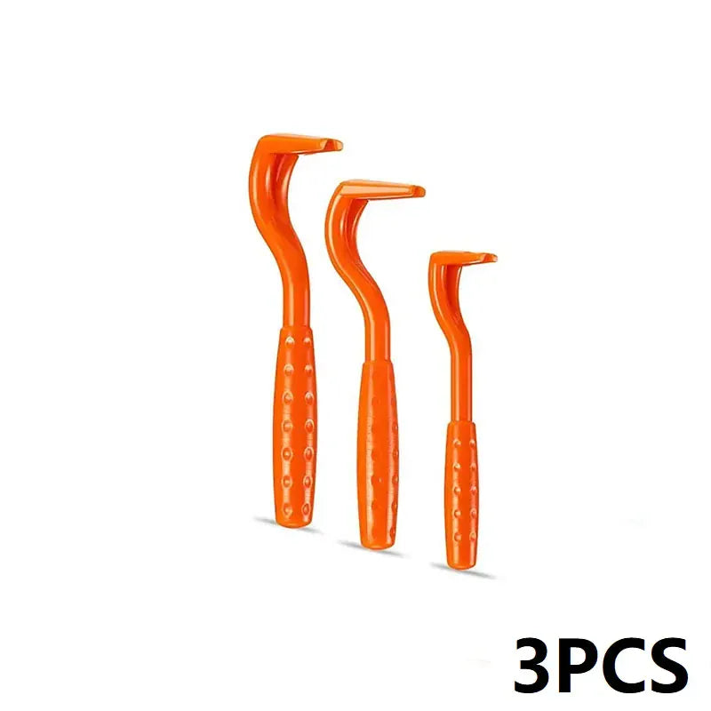 3-Pack Tick Remover Tweezers - Safe Flea & Mite Removal Tool for Dogs & Cats, Professional Tick Clamp Hook Pet Grooming Kit