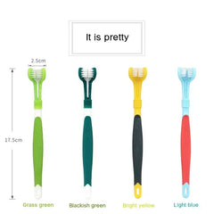 3-Sided Pet Toothbrush | Dog & Cat Dental Care | Tartar & Bad Breath Remover