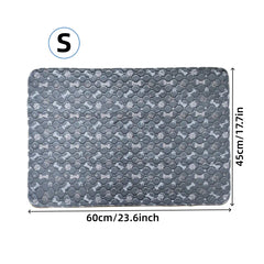 4-Layer Washable Dog Pee Pad - Reusable Puppy Training Pads, Non-Slip Whelping Mat for Crates, Furniture & Car Protection