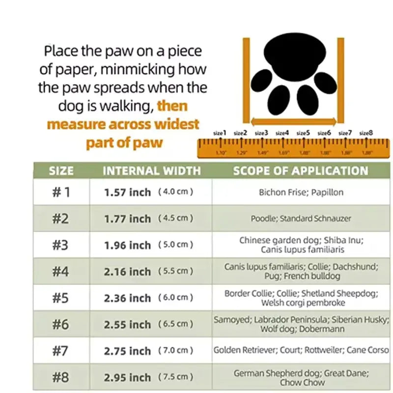 4-Pack Dog Boots - Waterproof Reflective Shoes for Medium Large Dogs