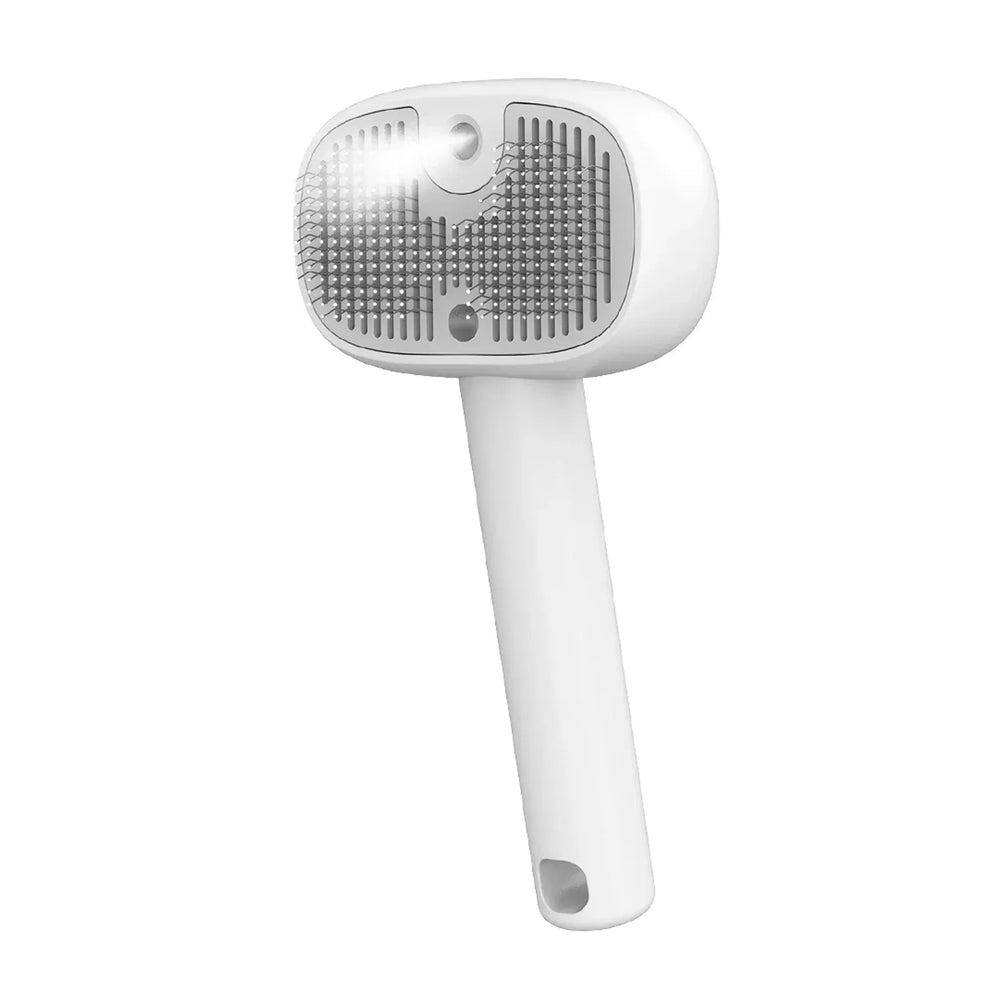5-in-1 Pet Hair Brush with UV Sterilizer & Mist | Deshedding Grooming & Massage Comb for Dogs & Cats
