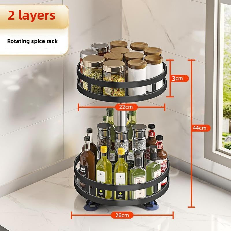 Rotatable Kitchen Rack