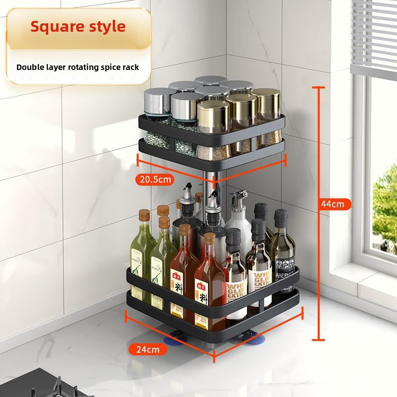 Rotatable Kitchen Rack