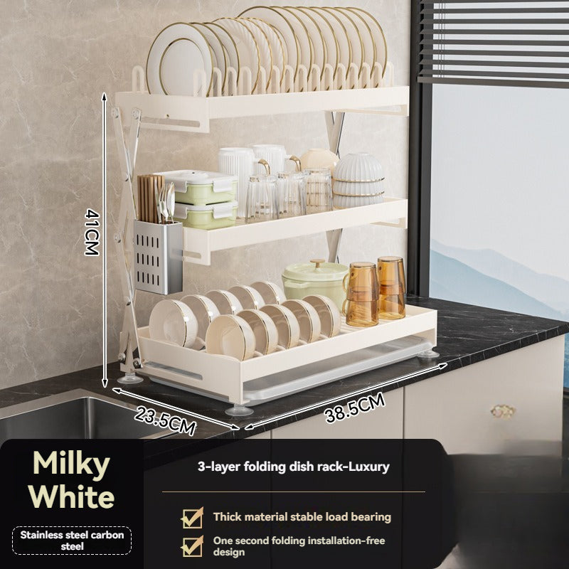 Countertop Folding Drain Rack