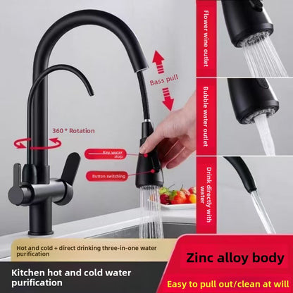 Faucet Three-in-one