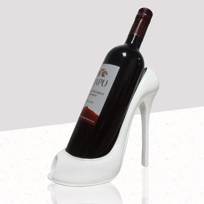 High-heeled Red Wine Rack