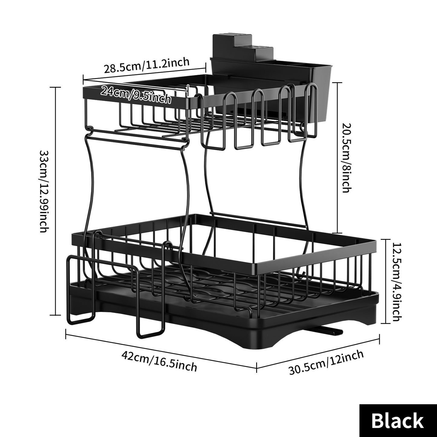 Kitchen Countertop Drain Rack