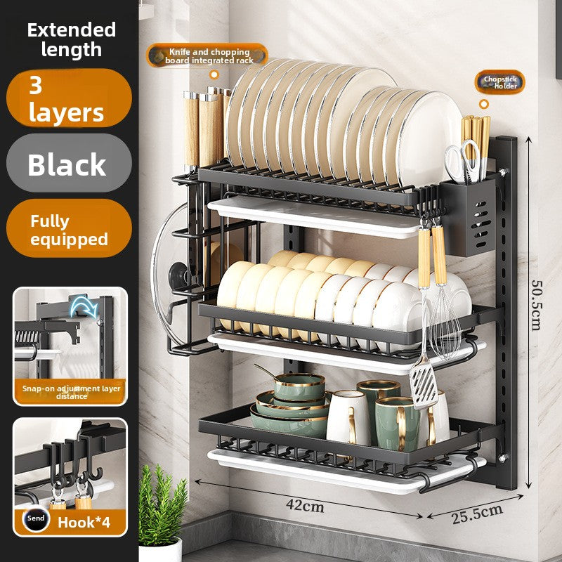 Wall-mounted Seasonings Rack