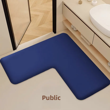 L-shaped foot pad