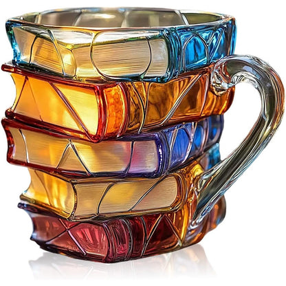 Painted Book Cup