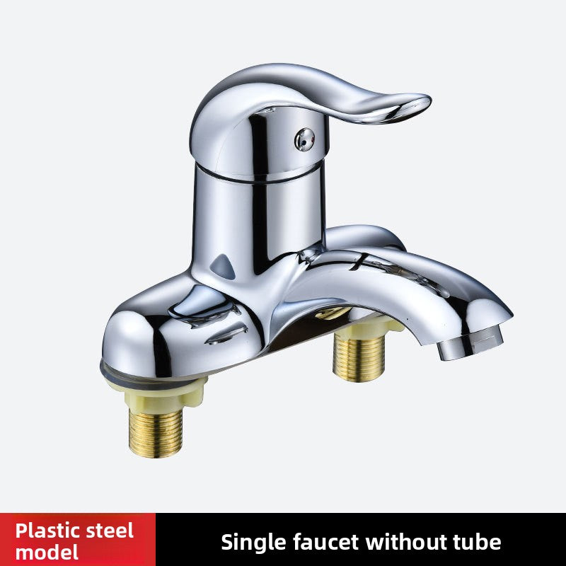 Double Hole Hot and Cold Faucet