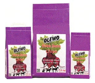 Olewo Dehydrated Carrots/Red Beets Dog Food Supplement