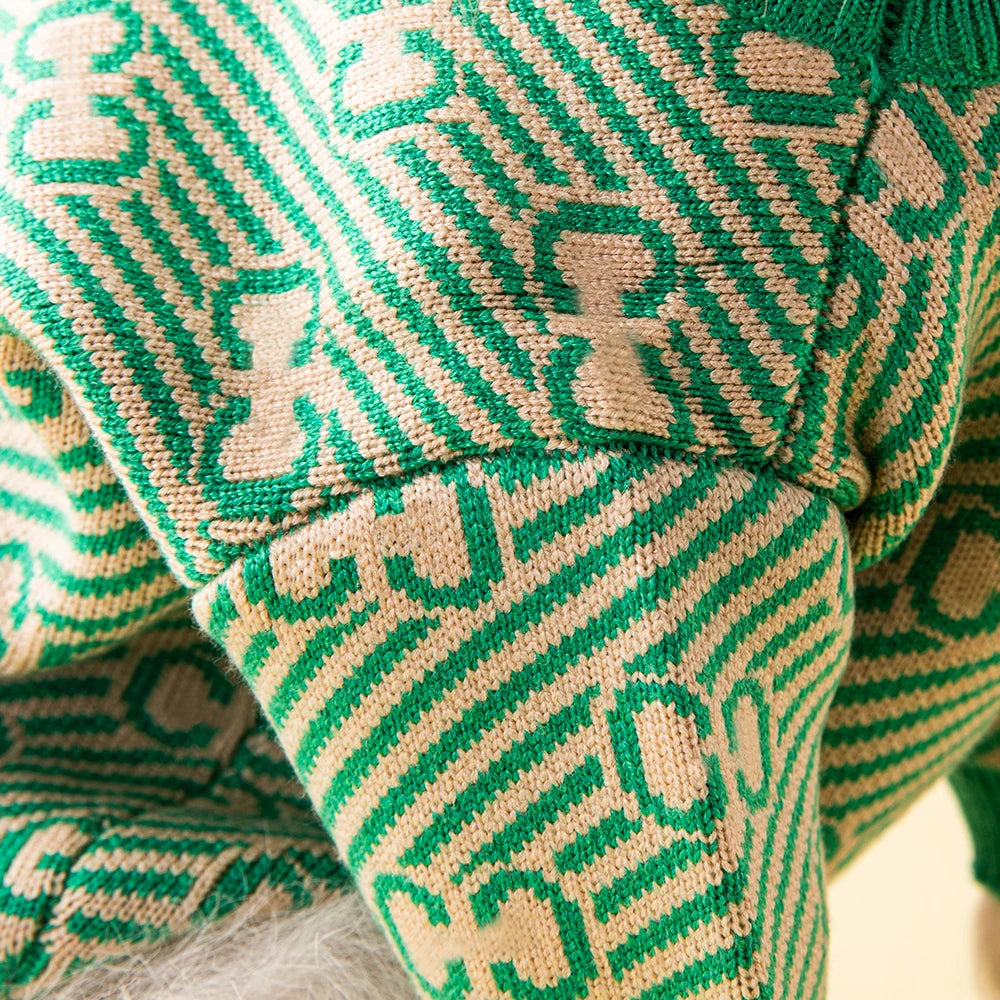 New Designer Dog Sweater – Winter Warm Luxury Dog Clothes, XS-XXL, Wholesale Pet Apparel CH3042