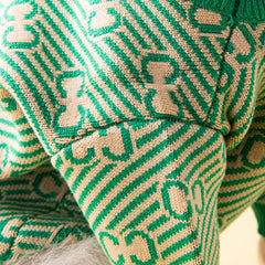 New Designer Dog Sweater – Winter Warm Luxury Dog Clothes, XS-XXL, Wholesale Pet Apparel CH3042