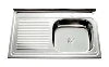 Multifunctional Waterfall Resistant Stainless Steel Large Single Sink Kitchen Sink