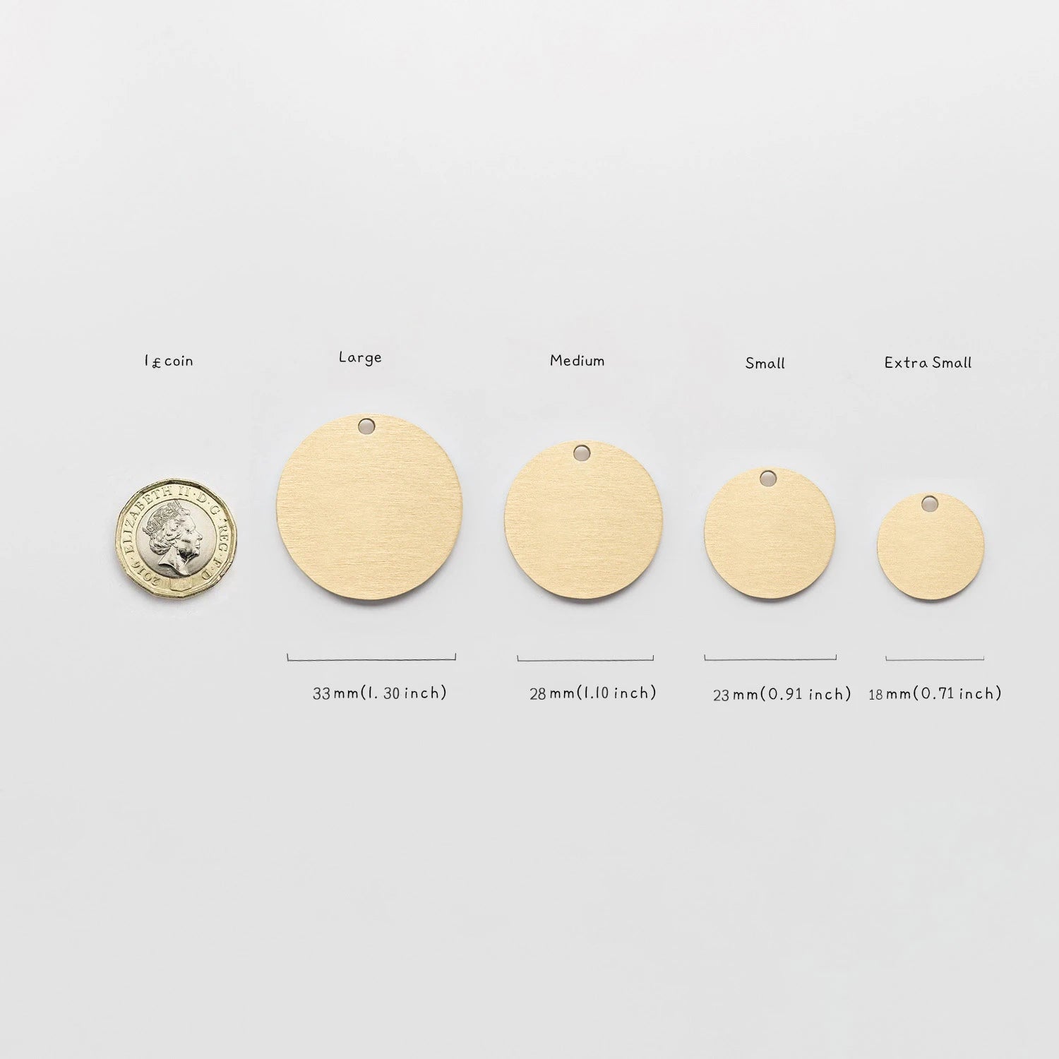 Personalized Pet ID Tag for Dogs & Cats – Custom Engraved Name Collar Charm | Copper & Stainless Steel Pet Accessories