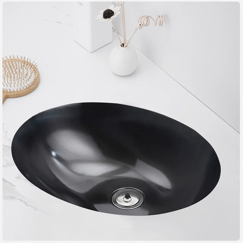 Modern Single-Hole Faucet Mount Pop-up Drain Combo Stainless Steel Art Basin Vanity Sink Drainer for Bathroom Bathroom