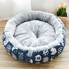 Luxury Plush Dog Bed – Soft High-Loft Round Cushion Pillow for Small & Medium Pets | Comfortable, Warm Pet Bed with Removable Cover