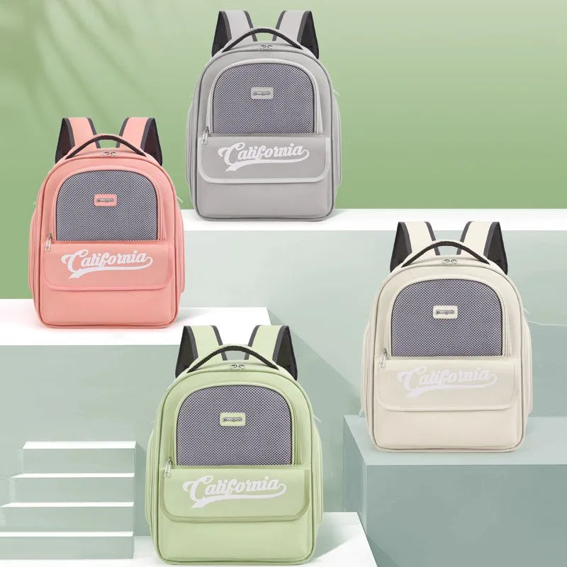 Luxury Pet Carrier Backpack for Cats & Dogs – Portable Folding Travel Bag | Water-Resistant, Comfortable & Stylish Design