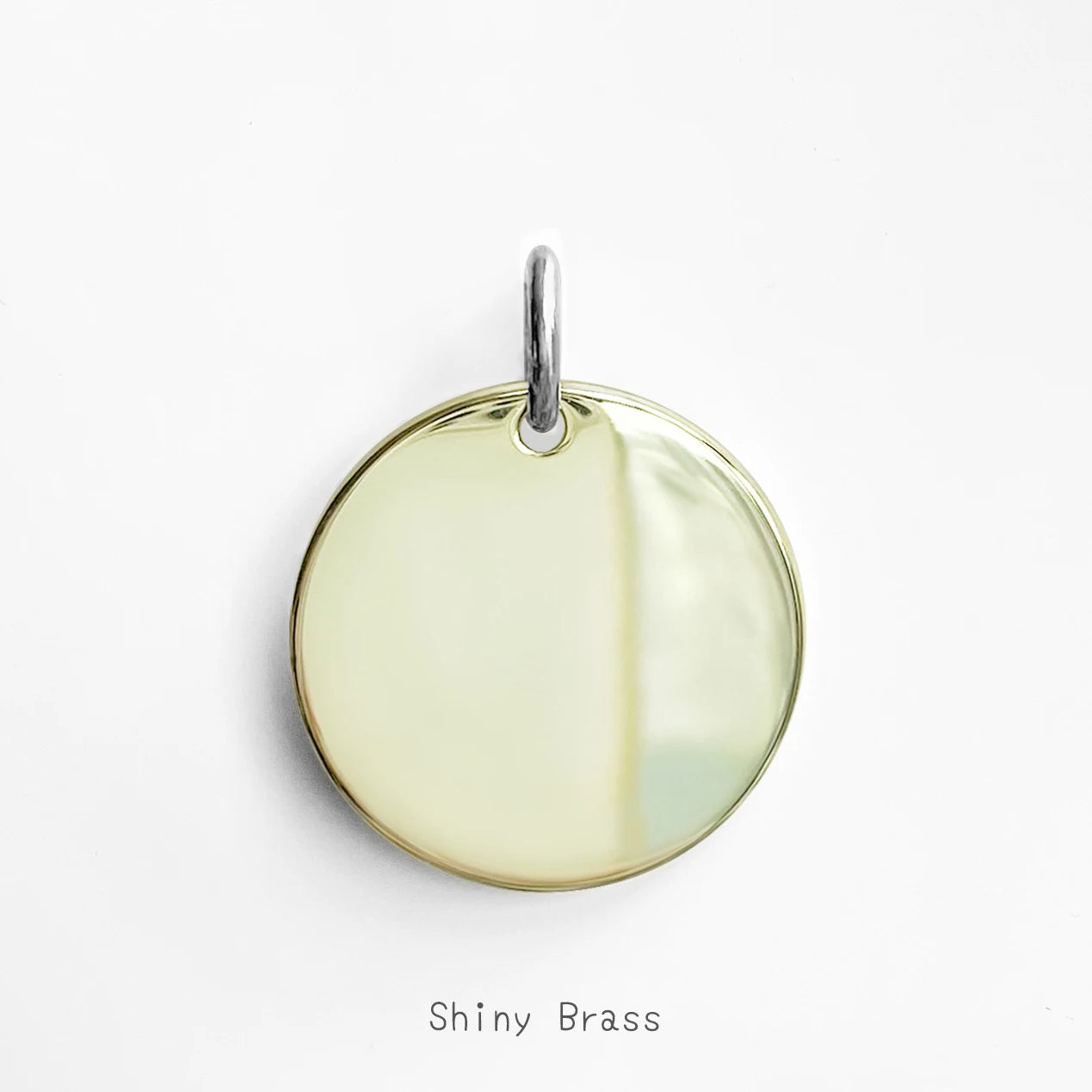 Personalized Pet ID Tag for Dogs & Cats – Custom Engraved Name Collar Charm | Copper & Stainless Steel Pet Accessories