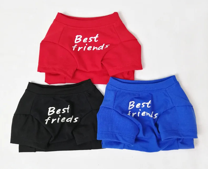 Cute Dog Clothes – Funny Luxury Pet T-Shirt for Small & Large Dogs | Comfortable, Machine-Washable Cotton Apparel