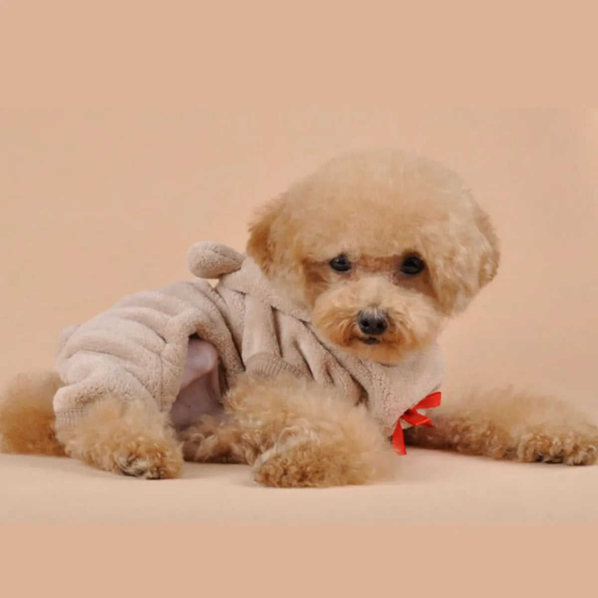 Cute Winter Dog Hoodie – Coral Fleece Warm Puppy Jacket Sweatshirt for Small Dogs & Cats | Soft Cozy Pet Sweater