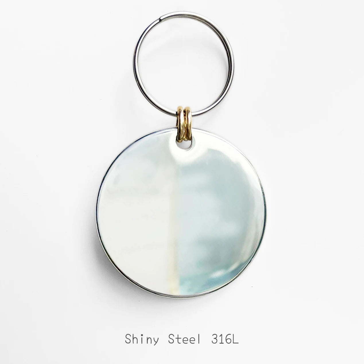 Personalized Pet ID Tag for Dogs & Cats – Custom Engraved Name Collar Charm | Copper & Stainless Steel Pet Accessories