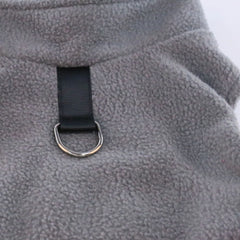 Thickened Warm Pet Vest – Polar Fleece Dog & Cat Jacket, Customizable Color & Logo, XS-XL