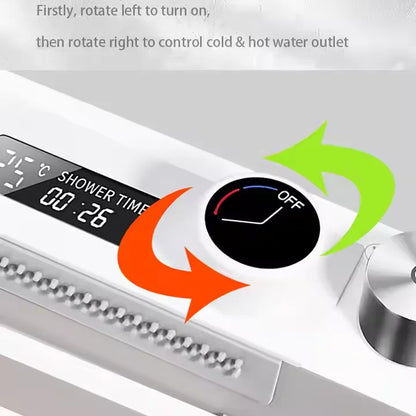 Tiktok Hot Sale Stainless Steel 304 White Gunmetal White Waterfall Digital Display Faucet Kitchen Sinks With Cup Washer