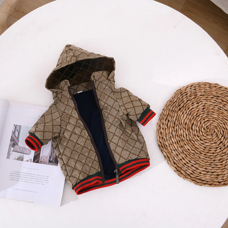 Dog Hoodies Designer Pet Clothes – Luxury French Bulldog, Schnauzer, Corgi, Chihuahua Hoodie CH2001