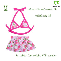 1PCS Summer Pet Clothes Dog Bikini Beach Clothes Cute Puppy Fashion Swimsuit Clothes Pet Supplies For Dogs and Cats Pet Products