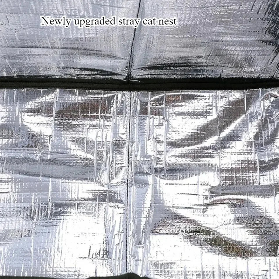 Outdoor Cat House Detachable Roof Easy To Clean Pet Bed Waterproof Practical Cat Nest Cat and Dog Multifunctional Universal Bed