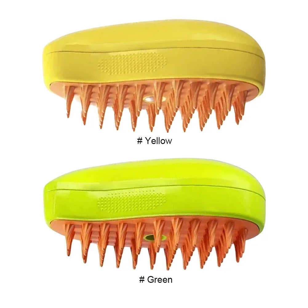 1~2pcs Steam Pet Brush 3-in-1 Massage Dog Steamy Brush Spray Beauty Tangled and Loose Hair Removal Cats Grooming Comb Dogs