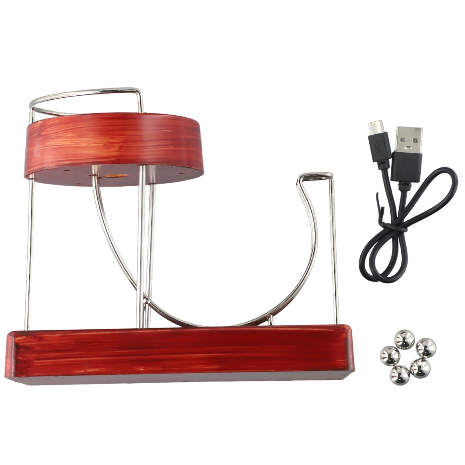 Art Perpetual Motion Machine Plastic Art Motion Inertial Automatic Creative Infinite Jumping Table Toy Home Table Decoration