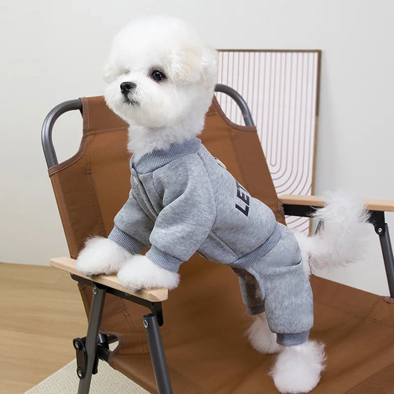 Winter Warm Pet Dog Coat for Small Medium Dogs Puppy Clothes Dog Jumpsuit Thicken Dog Hoodies Pet Supplies