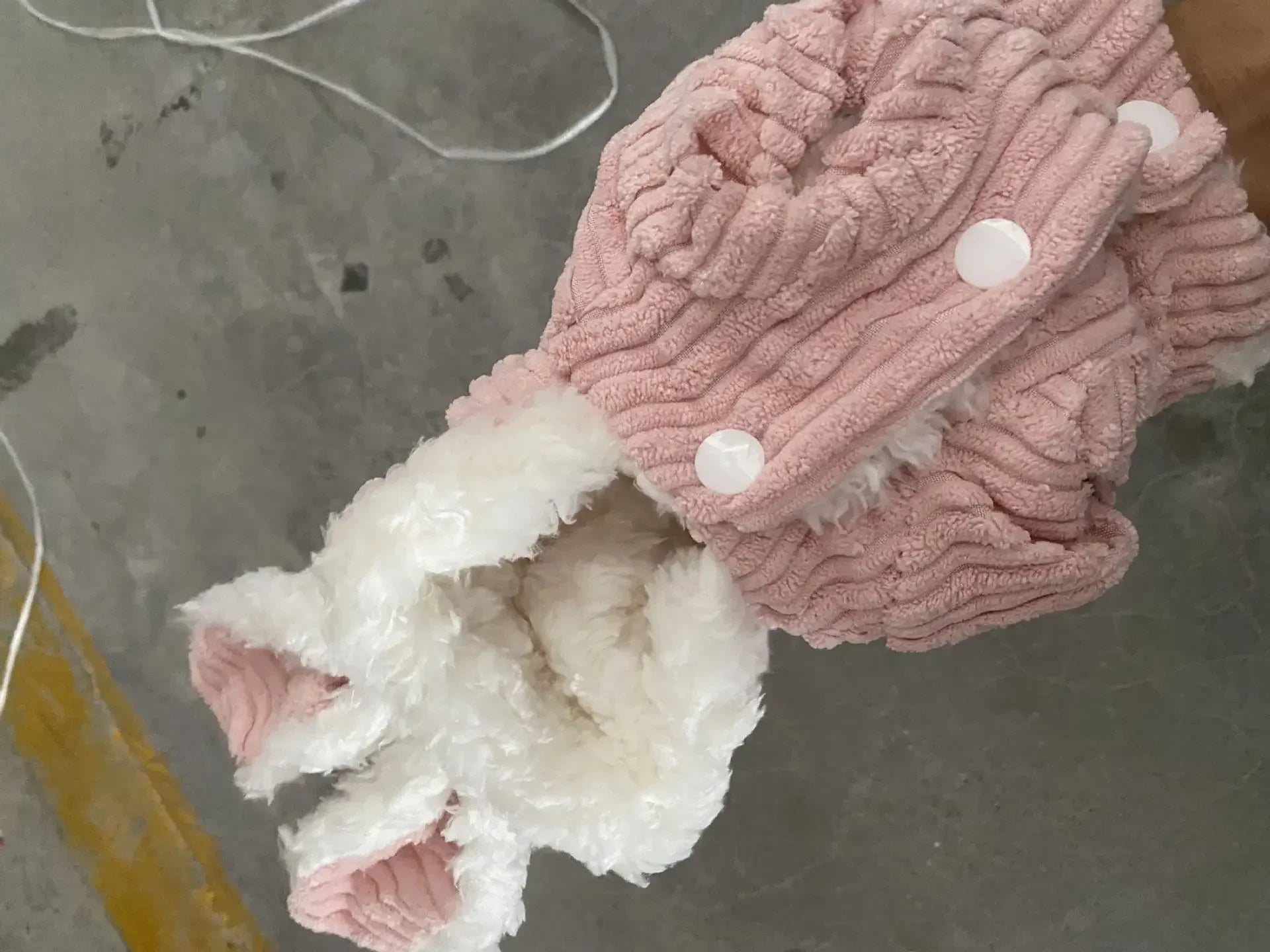 Warm Winter Clothes for Kittens Cute Bunny Appearance Cat Clothes Puppy Cute Coat Cats Dog Supplies Pet Products Home Garden