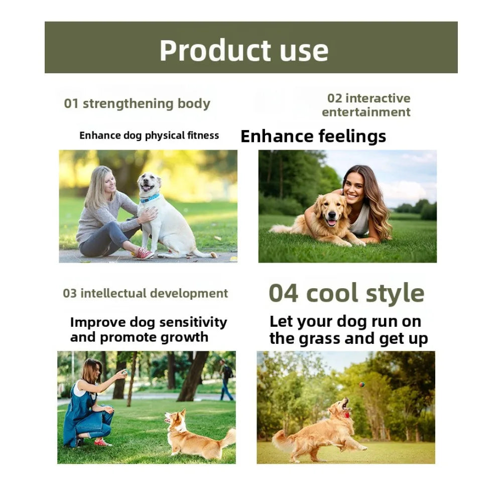 Pet Dog Toys Tennis Throwing and Throwing Equipment Training Supplies Launcher Puzzle Pet Dog Training Interactive Toy Gun