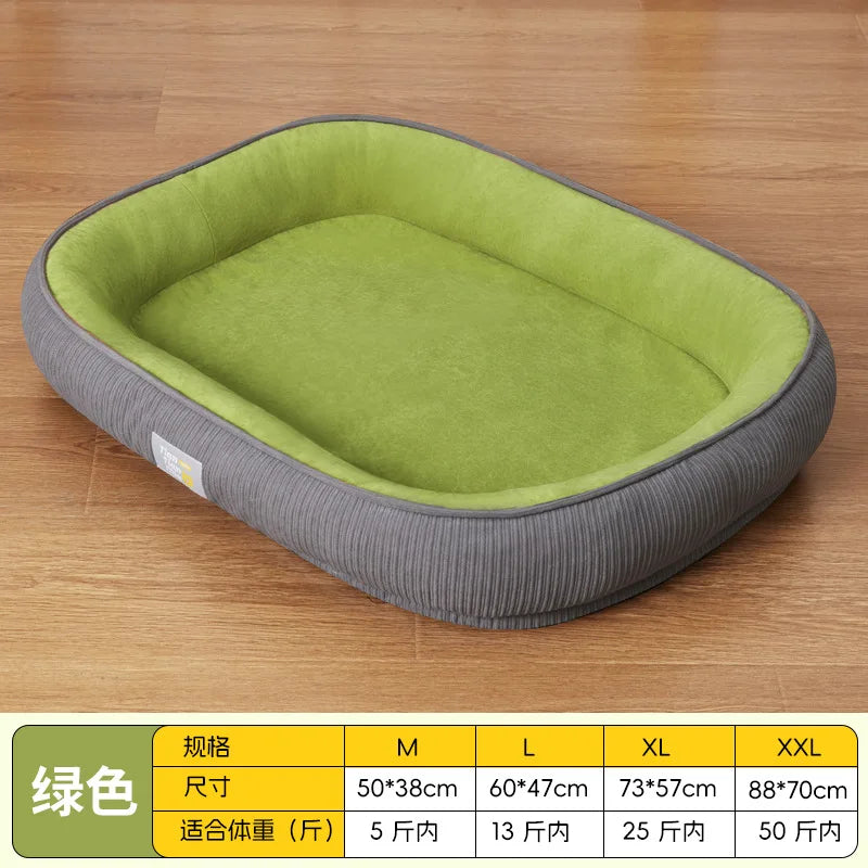 Pet Dog Kennel Four Seasons Can Be Disassembled and Washed Medium-sized Small Dog Winter Warm Winter Dog Sleeping Mat Cat Kennel