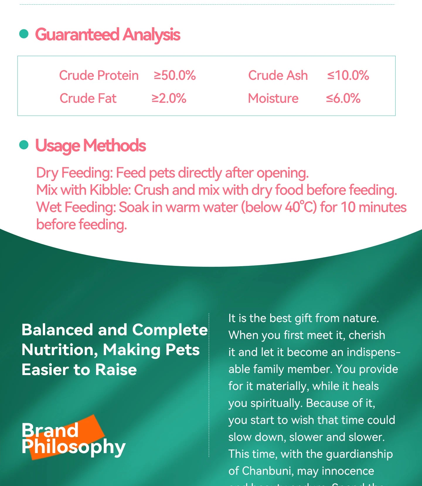 Chanbuni Cat Snack Food Cats Cat Food Food for Cats Sweets for Dogs Baby Valley for a Dog Natural Pet Treats